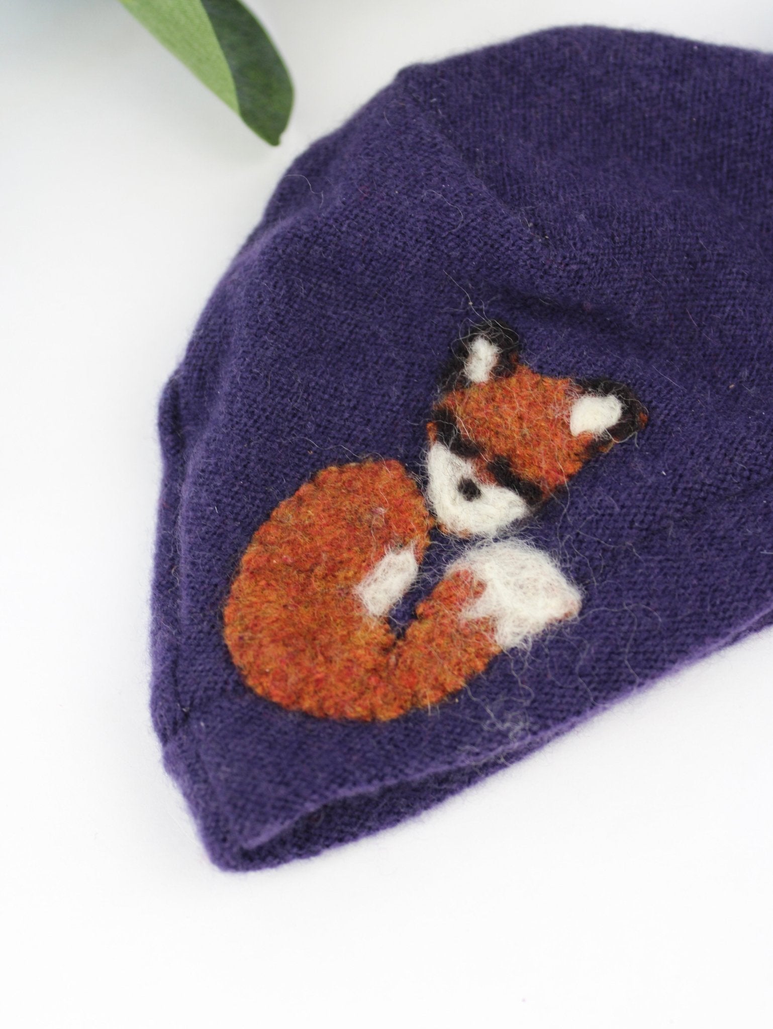 Sleeping Fox Cashmere Hat - Newborn hat La Vie Bien Sleeping Fox Cashmere Hat - Newborn