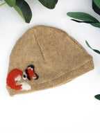 Sleeping Fox Cashmere Hat - Newborn hat La Vie Bien Sleeping Fox Cashmere Hat - Newborn