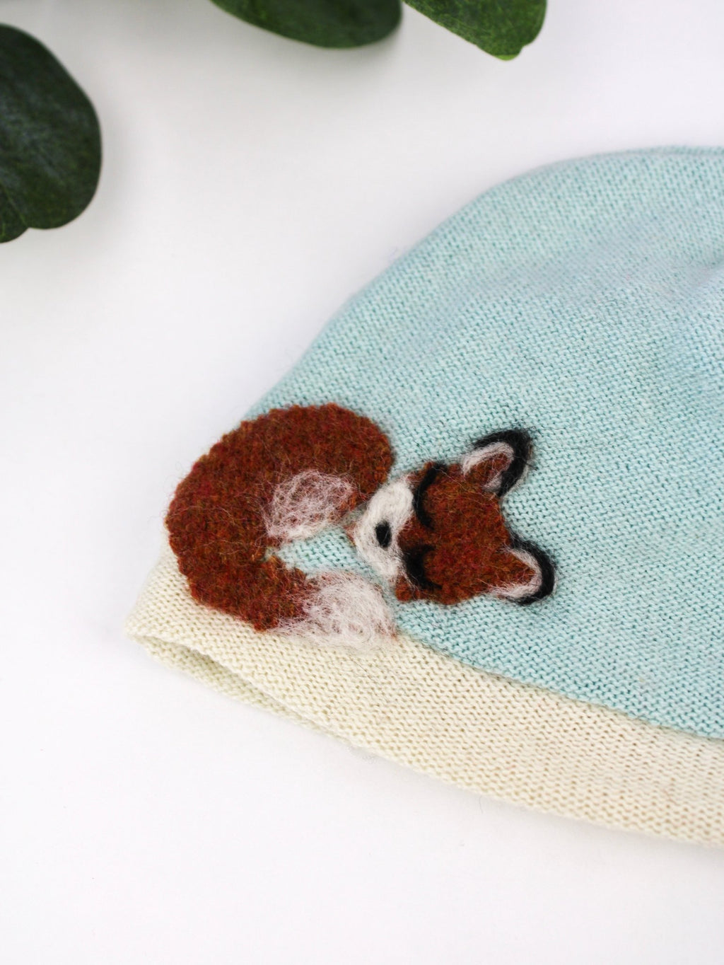 Sleeping Fox Cashmere Hat - Newborn hat La Vie Bien Sleeping Fox Cashmere Hat - Newborn