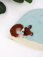 Sleeping Fox Cashmere Hat - Newborn hat La Vie Bien Sleeping Fox Cashmere Hat - Newborn