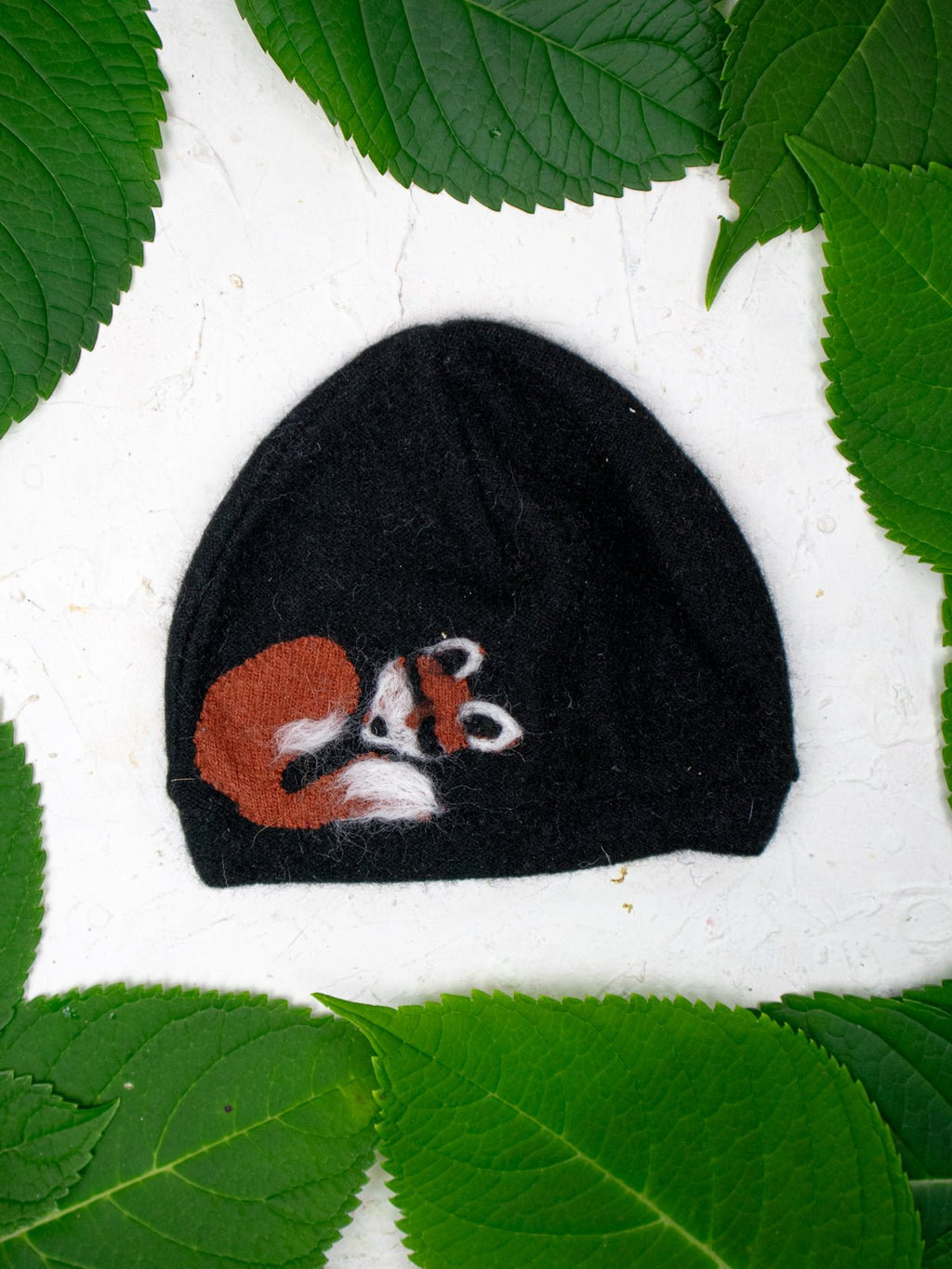 Sleeping Fox Cashmere Hat - Toddler hat La Vie Bien Sleeping Fox Cashmere Hat - Toddler