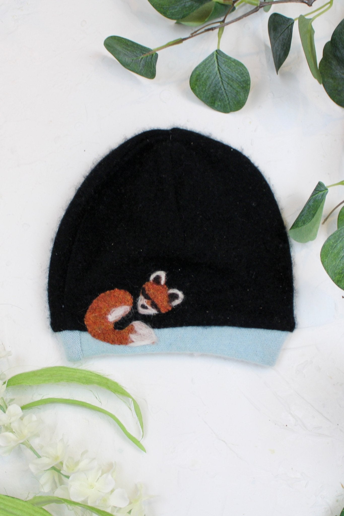 Sleeping Fox Cashmere Hat - Toddler hat La Vie Bien Sleeping Fox Cashmere Hat - Toddler