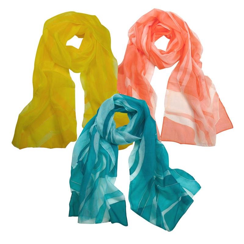 Slice of Haiti Scarf Scarves & Bandanas La Vie Bien Slice of Haiti Scarf