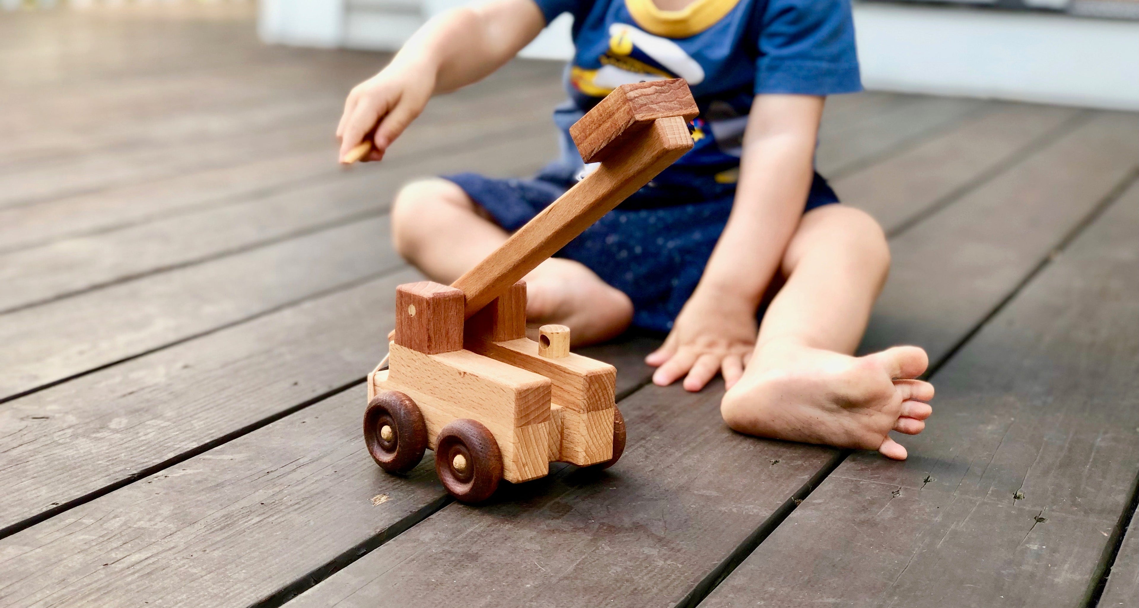Handcrafted Wooden Catapult Sling Shot Toy