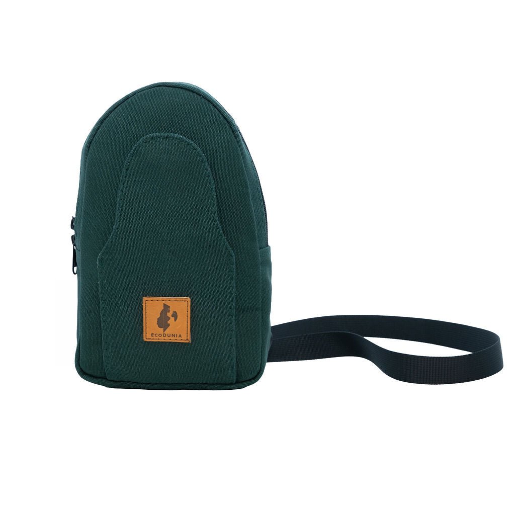 Small Canvas Sling Bag for Women & Men - Buru Sling Bags La Vie Bien Small Canvas Sling Bag for Women & Men - Buru