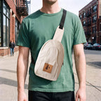 Small Canvas Sling Bag for Women & Men - Buru Sling Bags La Vie Bien Small Canvas Sling Bag for Women & Men - Buru