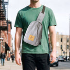 Small Canvas Sling Bag for Women & Men - Buru Sling Bags La Vie Bien Small Canvas Sling Bag for Women & Men - Buru