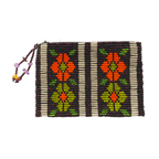Small Flowers Beaded Coin Purse - Guatemala Bags La Vie Bien Small Flowers Beaded Coin Purse - Guatemala
