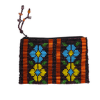 Small Flowers Beaded Coin Purse - Guatemala Bags La Vie Bien Small Flowers Beaded Coin Purse - Guatemala