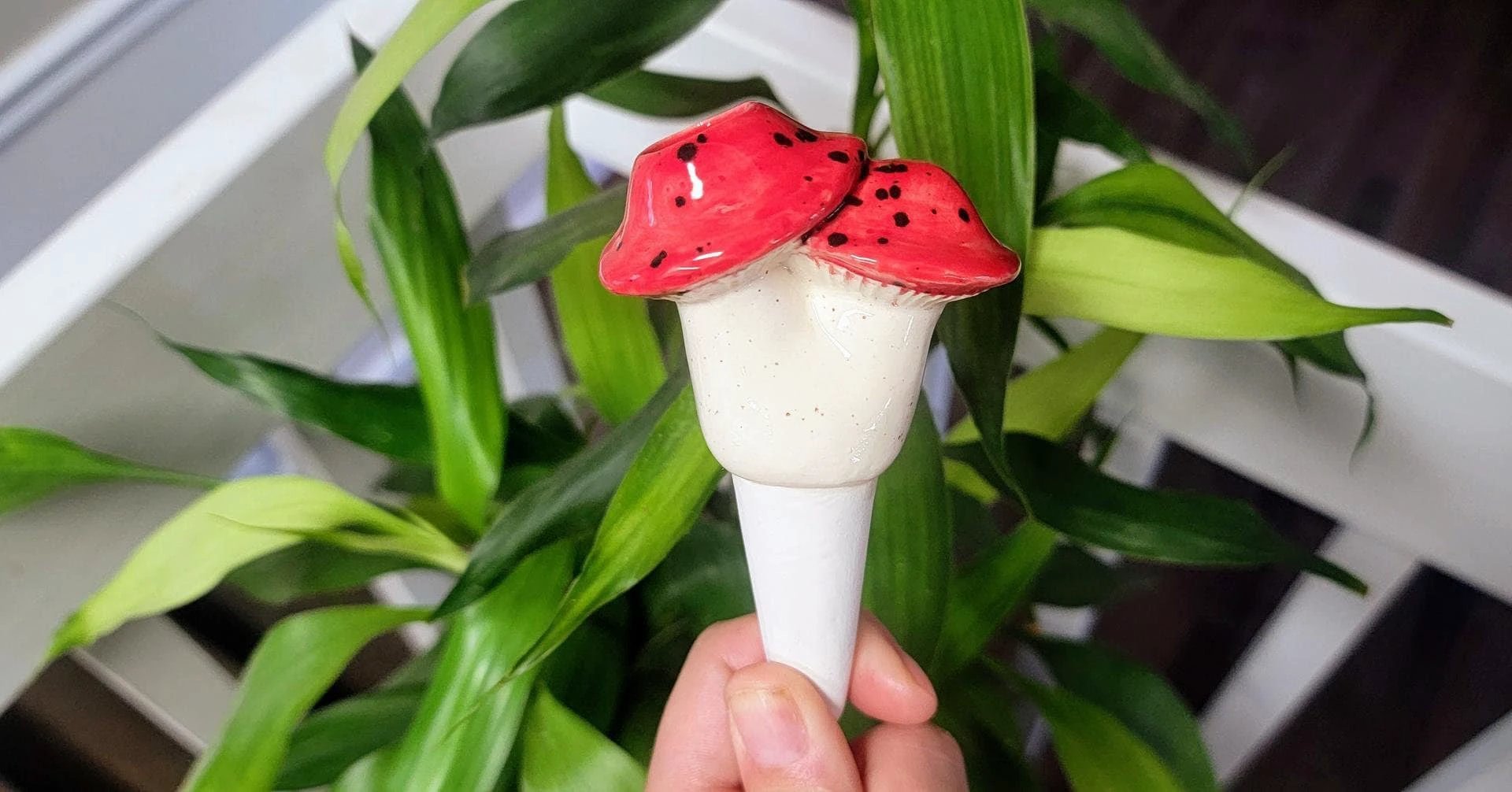 Small Mushroom Watering Spike