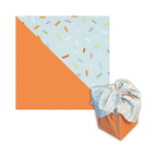 Small Reusable Cloth Furoshiki Gift Wrap | Spring Confetti by Shiki Wrap