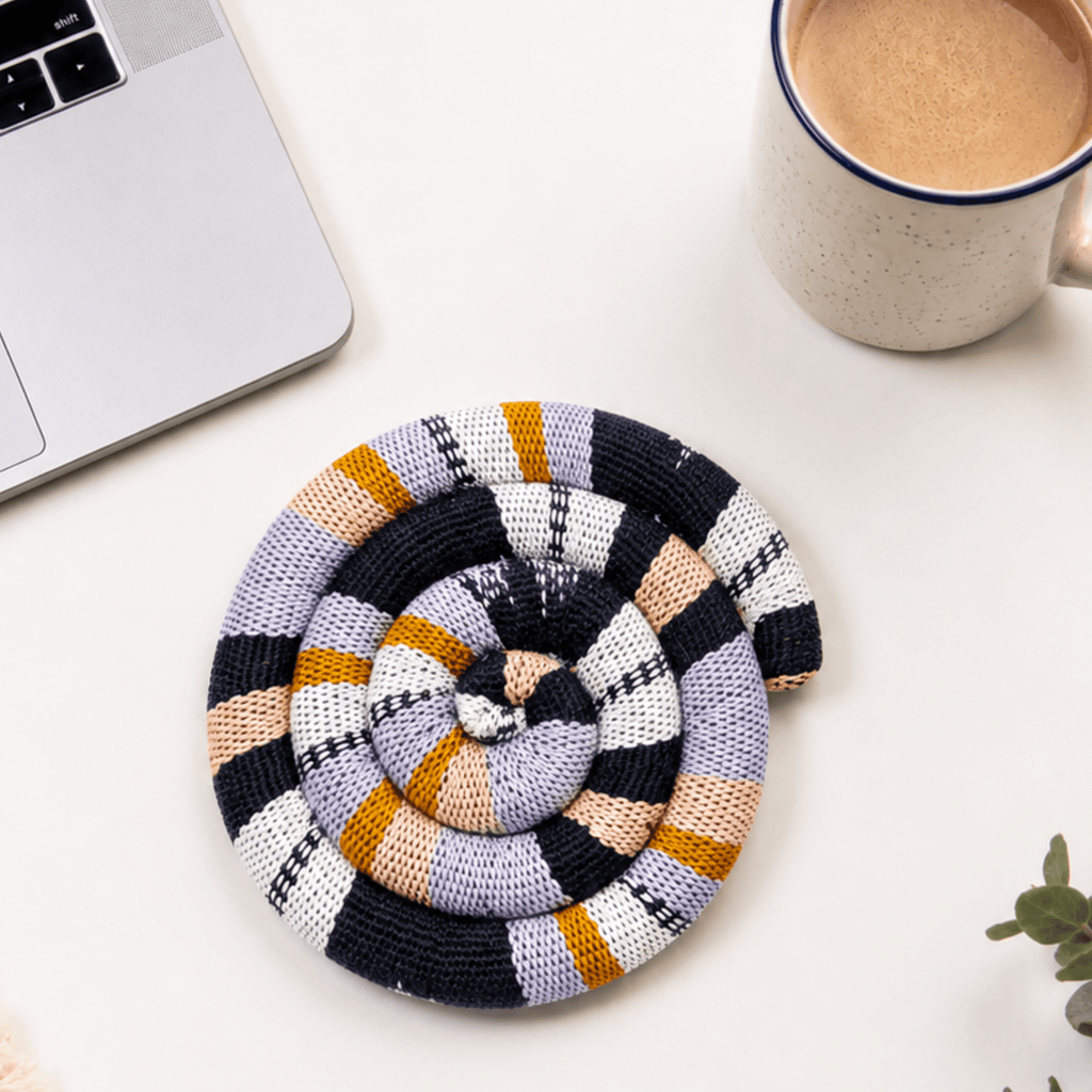 Small Spiral Spiced Trivet Kitchen-Linens La Vie Bien Small Spiral Spiced Trivet