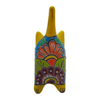 Small Talavera Cat Planter | Colorful Mexican Ceramic Decor Talavera Planter La Vie Bien Small Talavera Cat Planter | Colorful Mexican Ceramic Decor