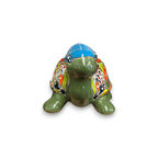 Small Talavera Turtle Planter | Hand-Painted Mexican Pottery Talavera Planter La Vie Bien Small Talavera Turtle Planter | Hand-Painted Mexican Pottery