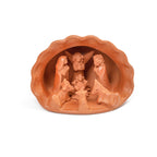 Small Terracotta Shell Nativity Religious La Vie Bien Small Terracotta Shell Nativity