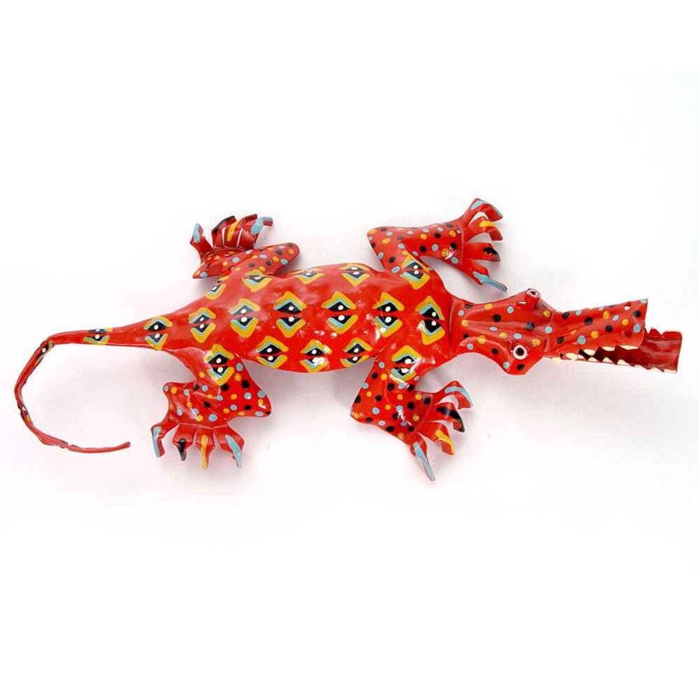 Small Tin Crocodile La Vie Bien Small Tin Crocodile