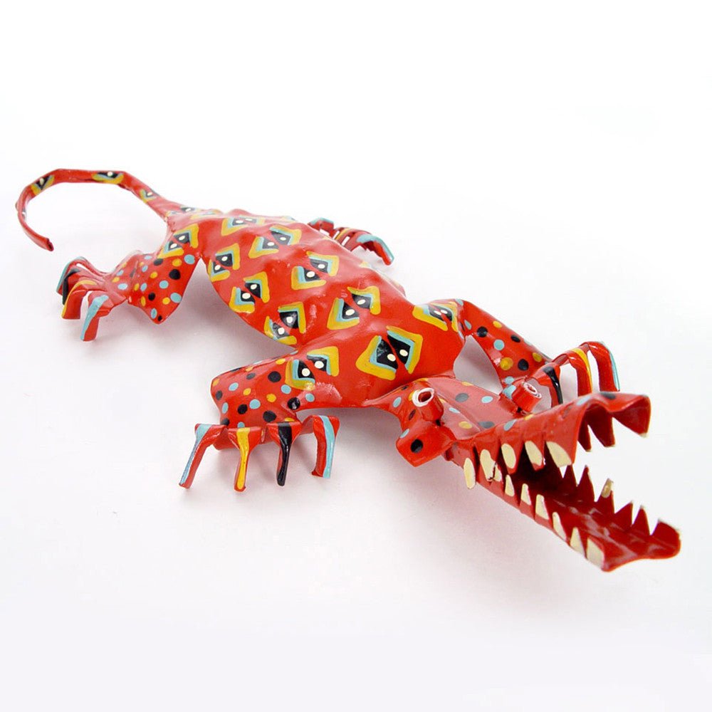 Small Tin Crocodile La Vie Bien Small Tin Crocodile