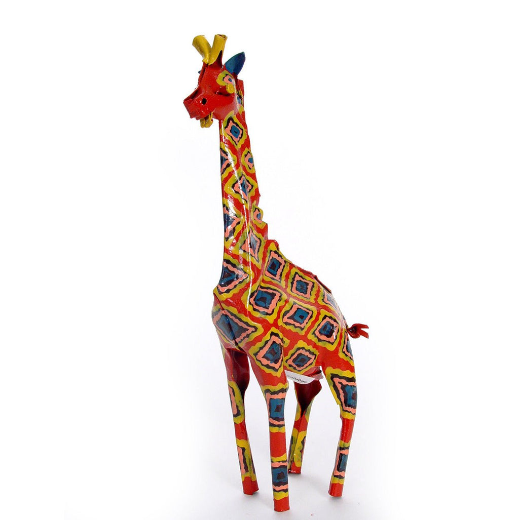 Small Tin Giraffe La Vie Bien Small Tin Giraffe