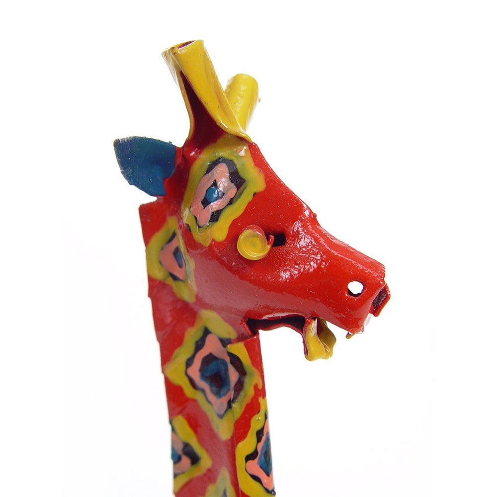 Small Tin Giraffe La Vie Bien Small Tin Giraffe
