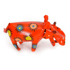 Small Tin Hippo La Vie Bien Small Tin Hippo