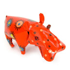 Small Tin Hippo La Vie Bien Small Tin Hippo