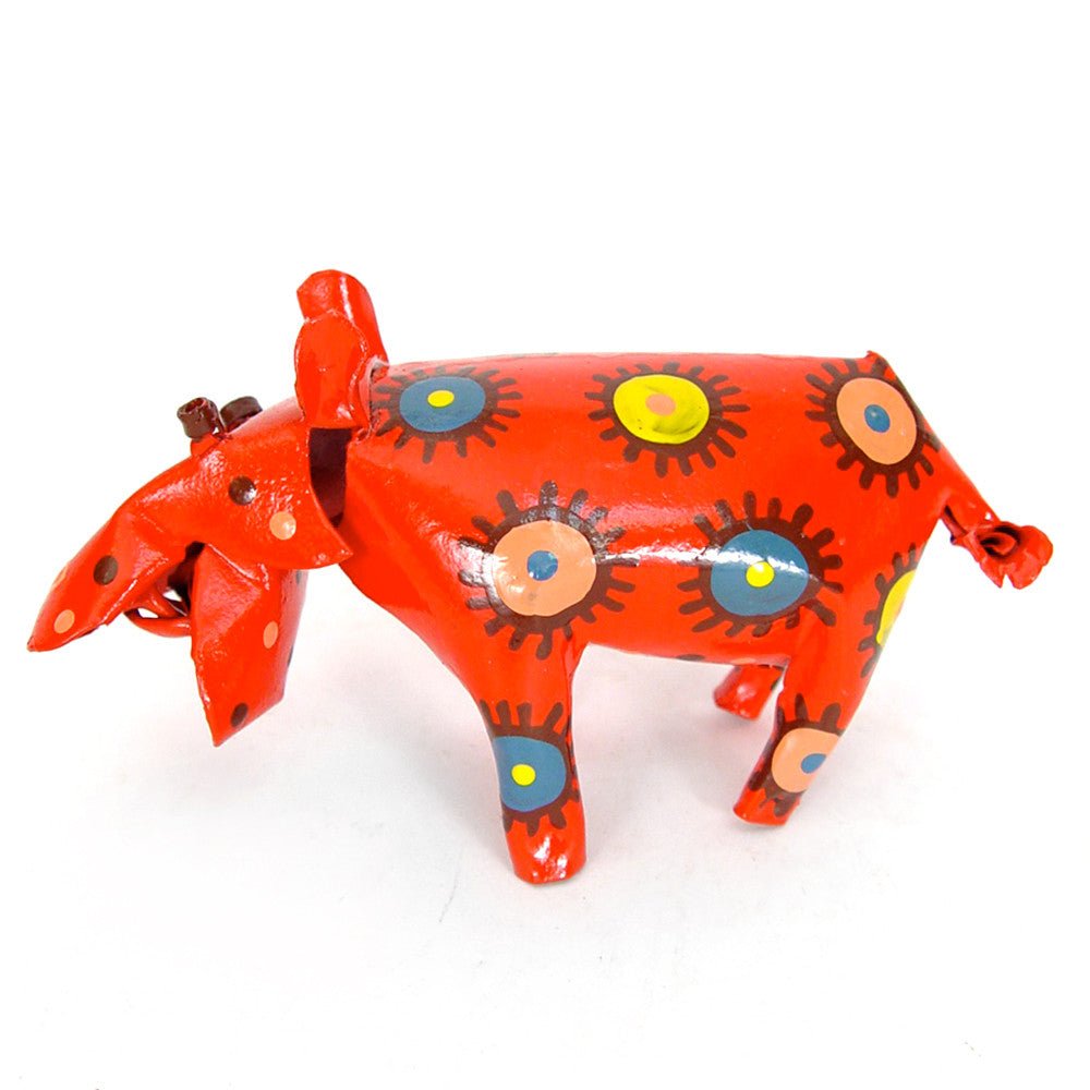 Small Tin Hippo La Vie Bien Small Tin Hippo