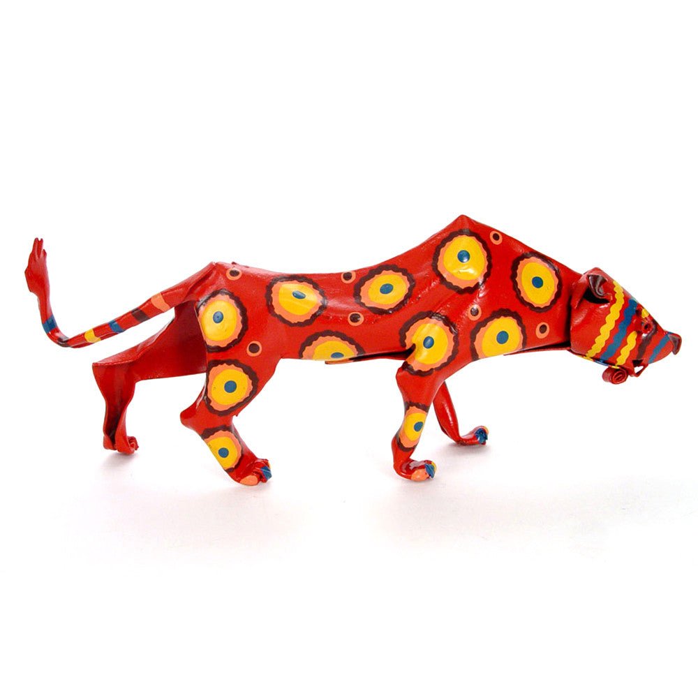 Small Tin Leopard La Vie Bien Small Tin Leopard