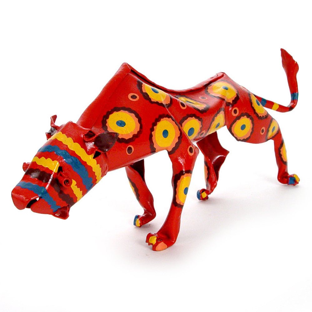 Small Tin Leopard La Vie Bien Small Tin Leopard