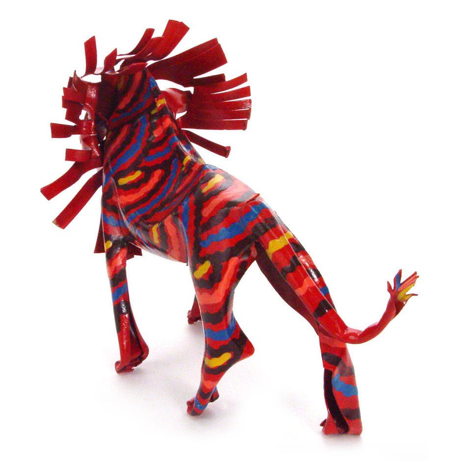 Small Tin Lion La Vie Bien Small Tin Lion