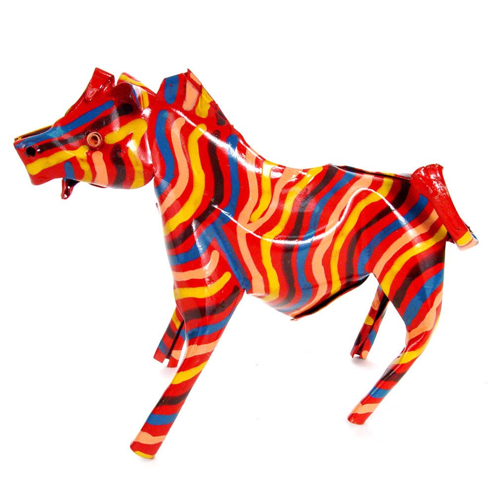 Small Tin Zebra La Vie Bien Small Tin Zebra