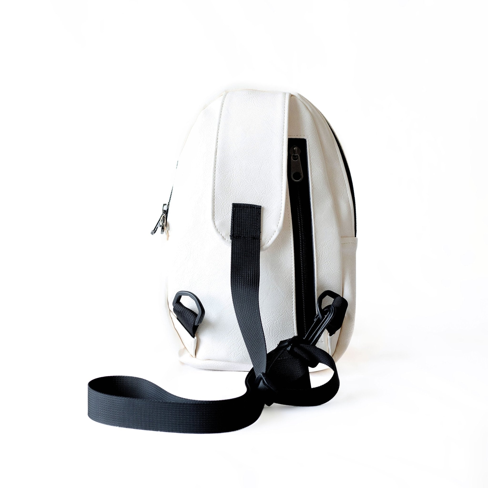 Small Vegan Leather Sling Bag - Crossbody | Buru Sling Bags La Vie Bien Small Vegan Leather Sling Bag - Crossbody | Buru