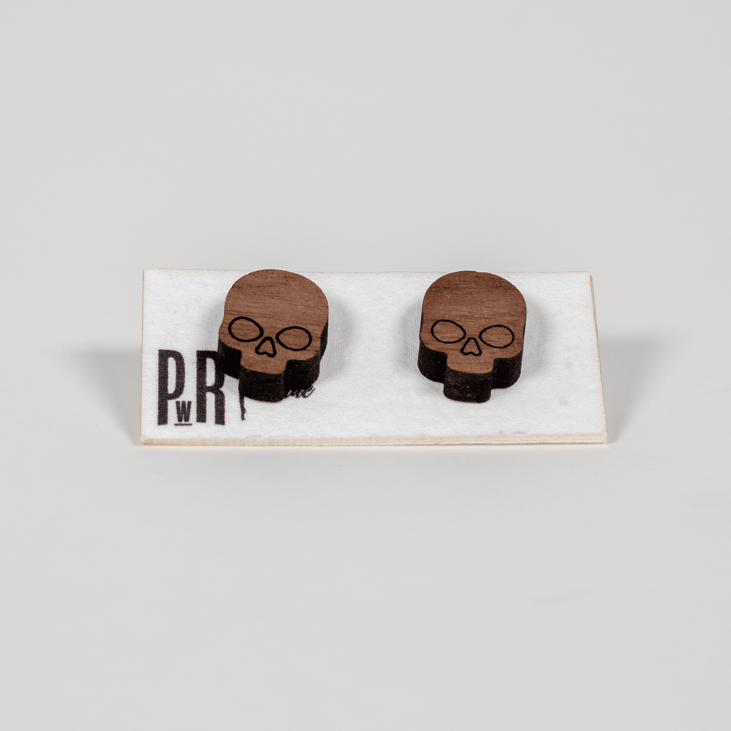 Small Wood Stud Earrings | Geometric Designs Earrings La Vie Bien Small Wood Stud Earrings | Geometric Designs