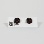 Small Wood Stud Earrings | Geometric Designs Earrings La Vie Bien Small Wood Stud Earrings | Geometric Designs