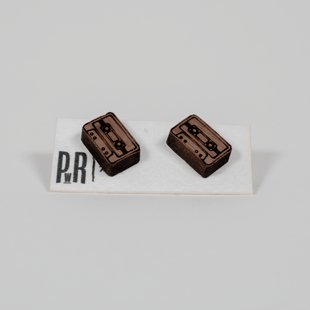 Small Wood Stud Earrings | Geometric Designs Earrings La Vie Bien Small Wood Stud Earrings | Geometric Designs