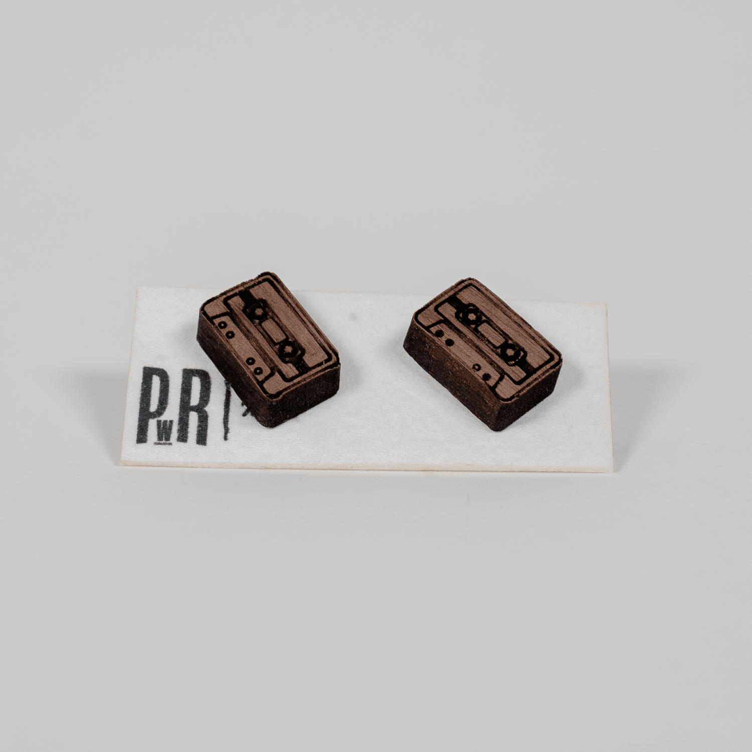 Small Wood Stud Earrings | Geometric Designs Earrings La Vie Bien Small Wood Stud Earrings | Geometric Designs