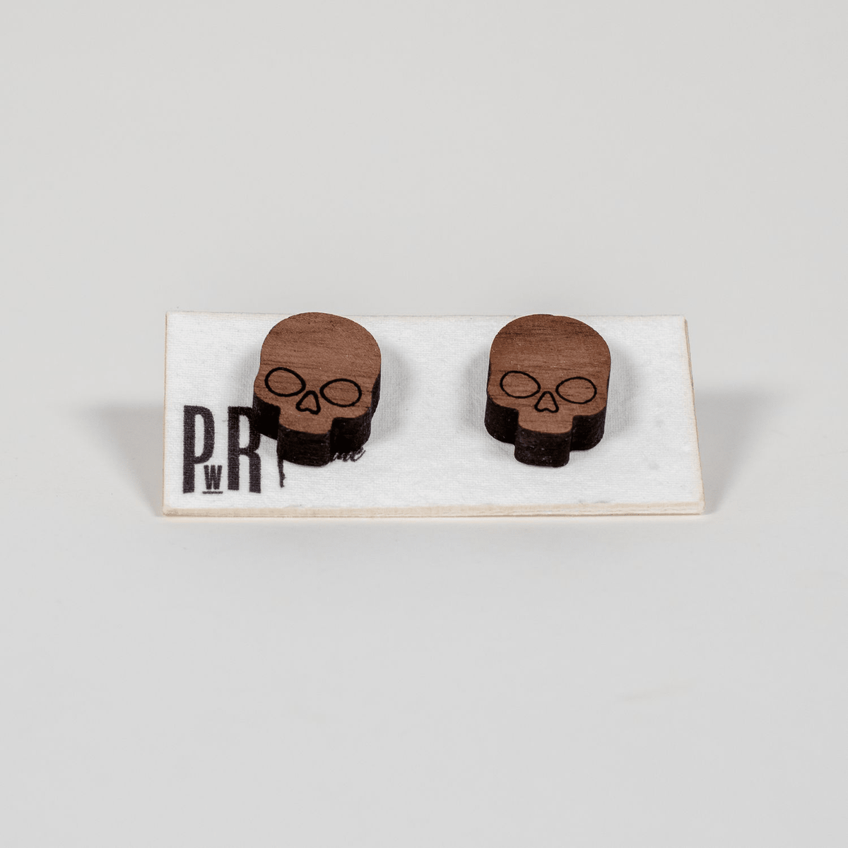 Small Wood Stud Earrings | Geometric Designs Earrings La Vie Bien Small Wood Stud Earrings | Geometric Designs