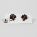 Small Wood Stud Earrings | Geometric Designs Earrings La Vie Bien Small Wood Stud Earrings | Geometric Designs