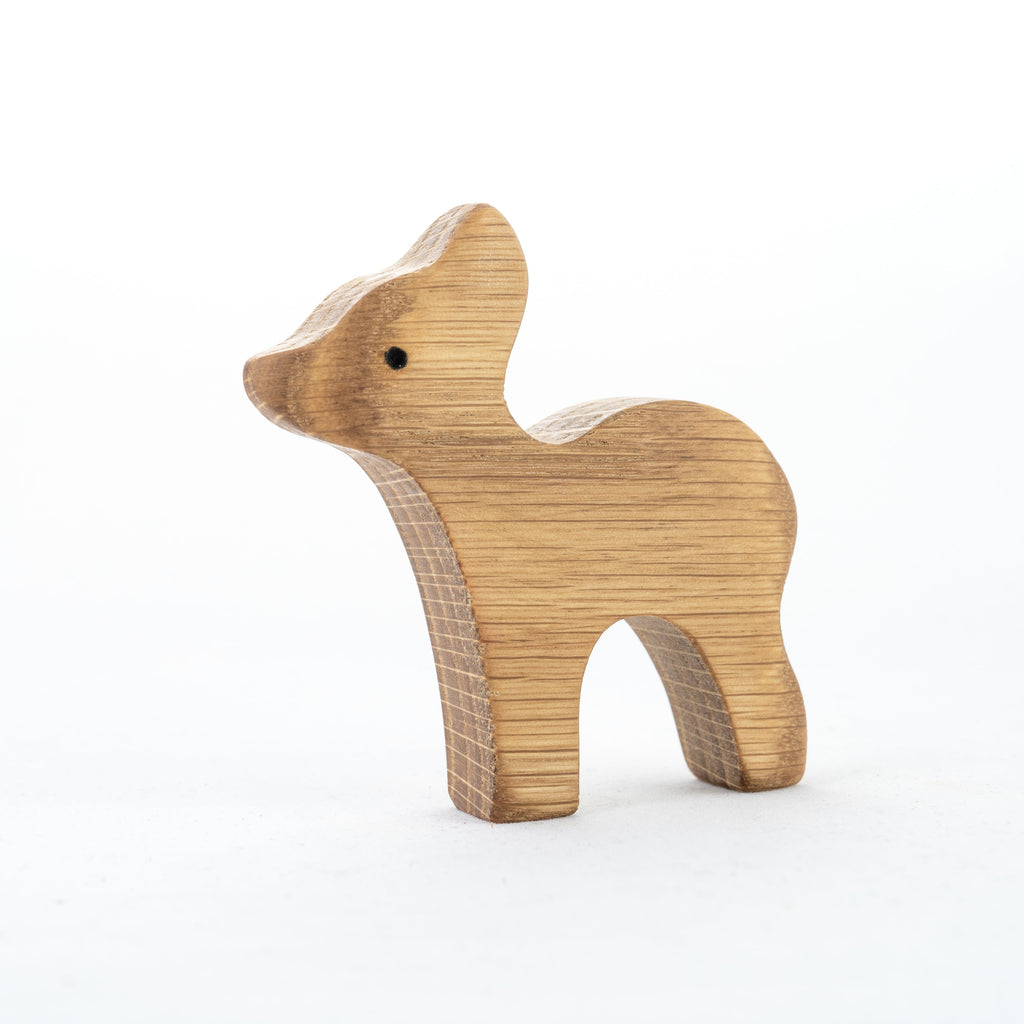 Natural Wooden Forest Animals set of 9