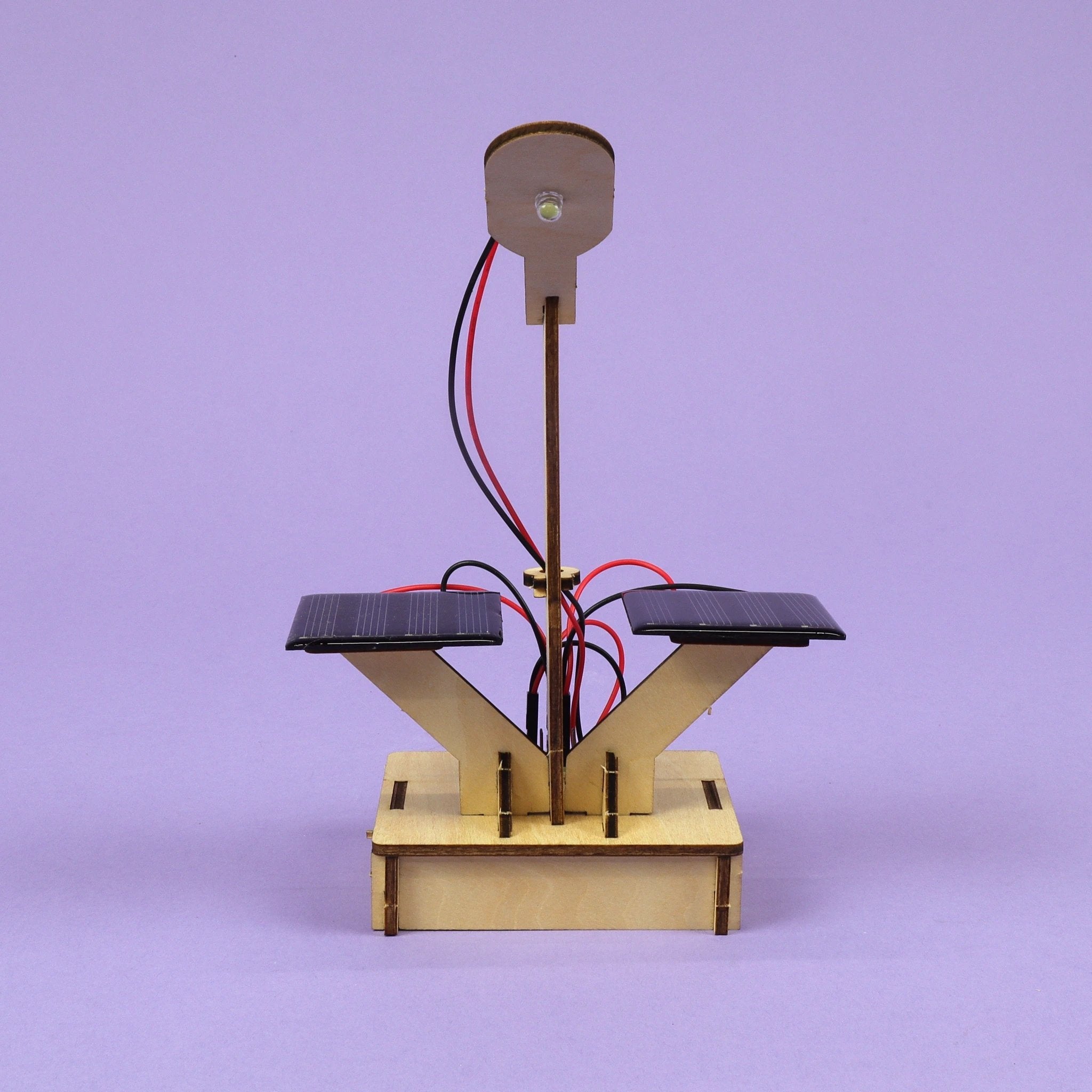 Smart Light Sensitive Solar Lamp DIY Kit, Educational STEM Toy by Kitsville