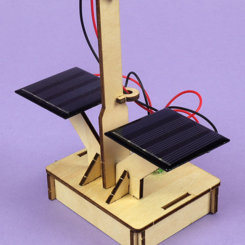 Smart Light Sensitive Solar Lamp DIY Kit, Educational STEM Toy by Kitsville