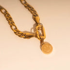 Smiley Face Necklace Charm by Oh Clementine