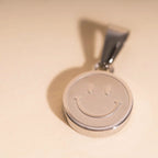 Smiley Face Necklace Charm by Oh Clementine