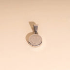 Smiley Face Necklace Charm by Oh Clementine
