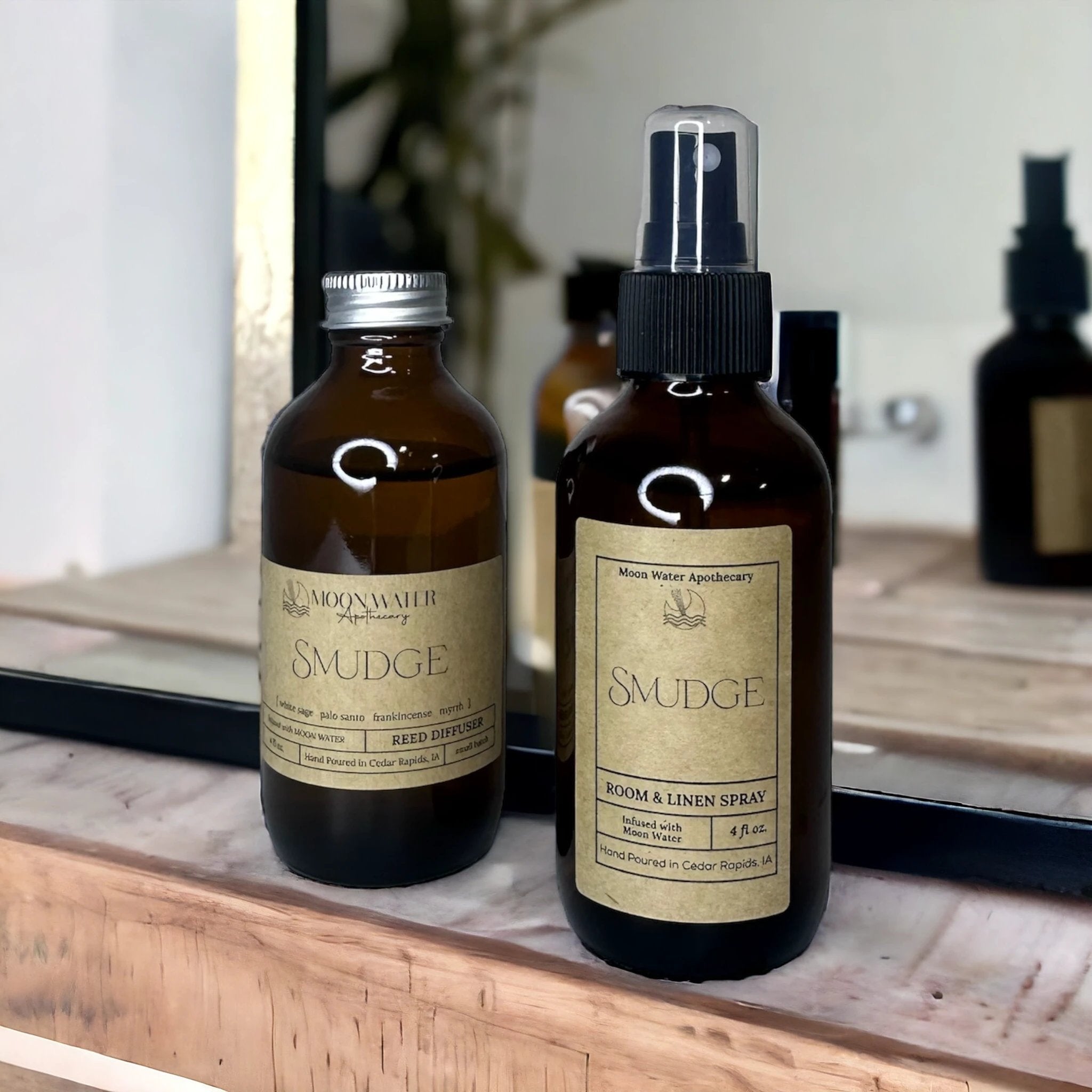 Smudge - ROOM & LINEN SPRAY - by Moon Water Apothecary!