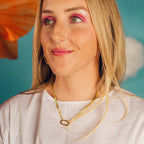 Snake Chain Necklace by Oh Clementine