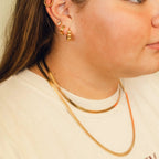 Snake Chain Necklace by Oh Clementine