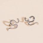 Snake Stud Earrings by Oh Clementine