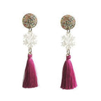 Snow Star Earrings by Laliblue Earrings La Vie Bien Snow Star Earrings by Laliblue