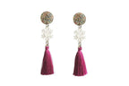 Snow Star Earrings by Laliblue Earrings La Vie Bien Snow Star Earrings by Laliblue