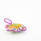 Snowflake Felted Wool Handmade Ornament - Mexico Decor La Vie Bien Snowflake Felted Wool Handmade Ornament - Mexico